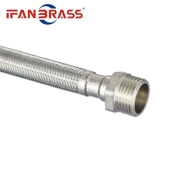 stainless steel braided flexible hose for water supply stainless steel braided flexible hose for water supply