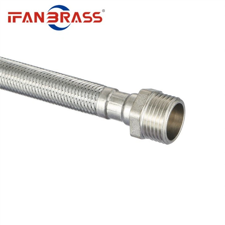 stainless steel braided flexible hose for water supply