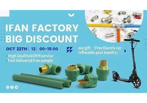IFAN PPR rør, rørfittings og messingprodukter Live Show