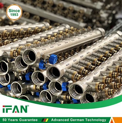 PEX messing manifolder