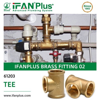 IFAN Brass Tee