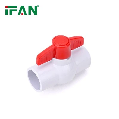White PVC Ball Valve White PVC Ball Valve